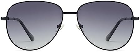 VIVIENFANG Oversized Polarized Aviator Sunglasses for Women Men,Trendy Metal Rim Shades UV Protection Sun Glasses VF2232 Deals